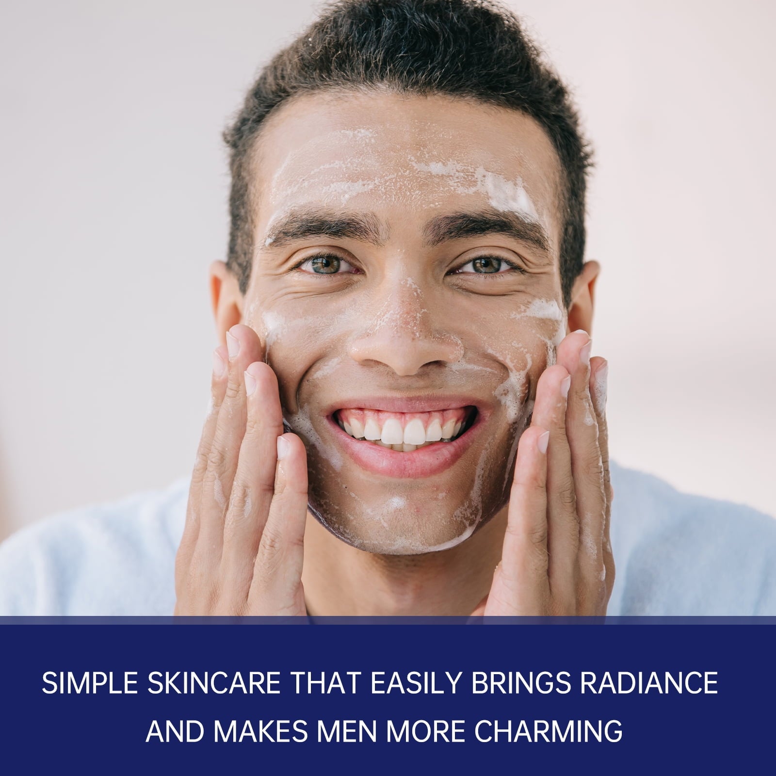 Le Vital Men's Skincare 3 Piece Set,Face Cleanser,Scrub & Cream Face Moisturizer,Great Gift for Men