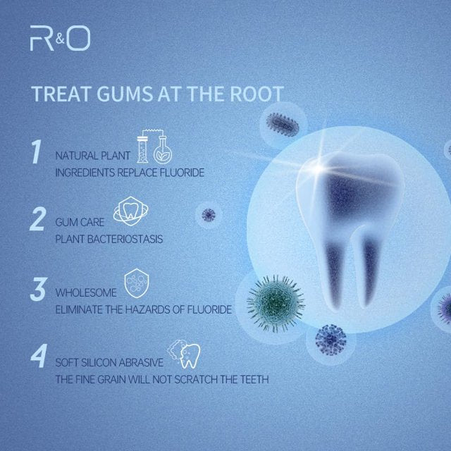 R&O Ginger Mint Toothpaste, 3.53 oz - Removes Dental Plaque, Relieves Oral Discomfort, Enhances Oral Health, Maintains Fresh Breath - A Miracle for Oral Hygiene 
