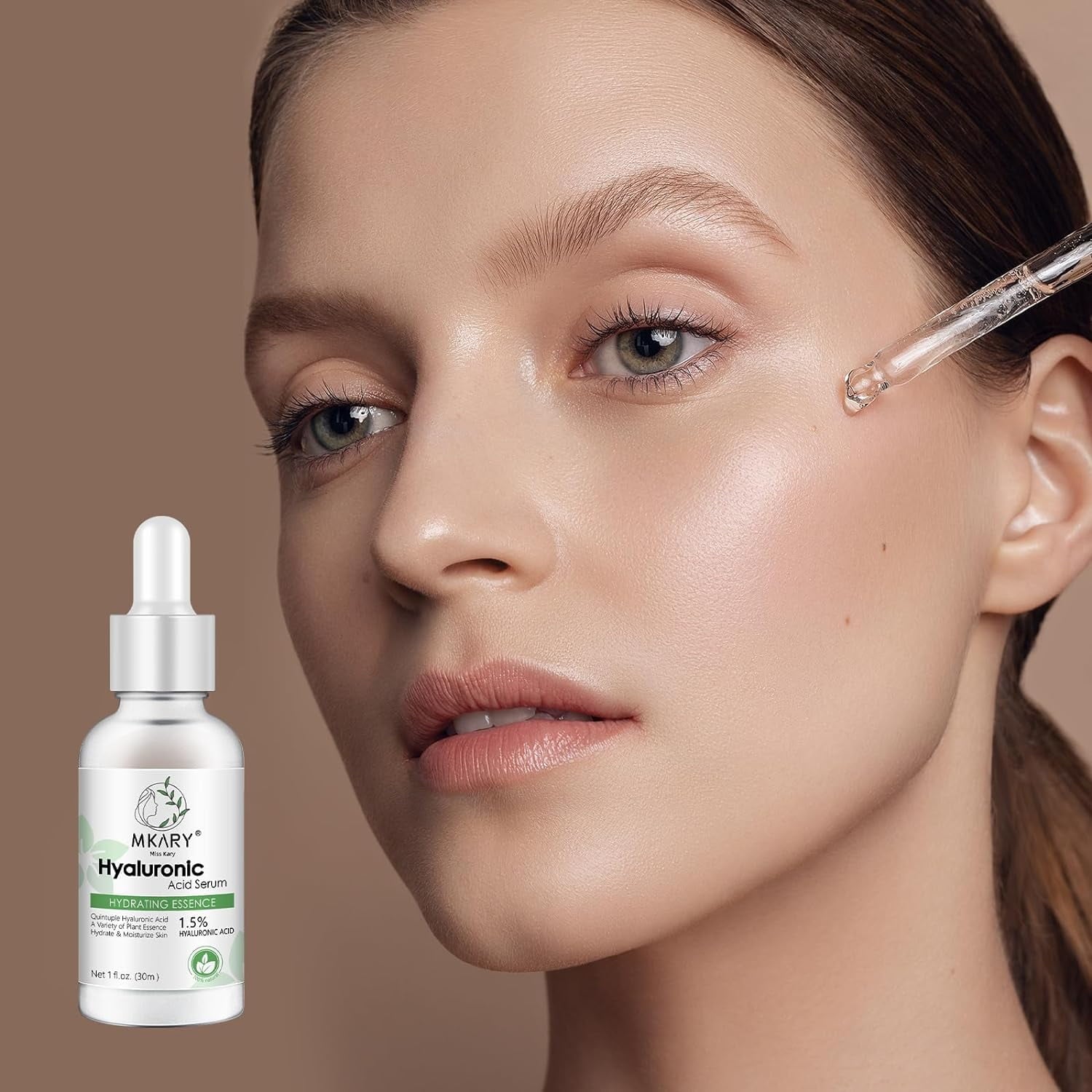 Beautifier Life Hyaluronic Acid Serum,1.5% Quintuple Hyaluronic Acid,Deep Moisturizing,1 fl oz/30ml,2 Pcs